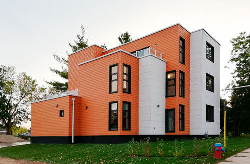 Canadian three-story light steel villa