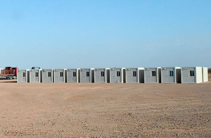 UAE Prefabricated container toilet/bathroom