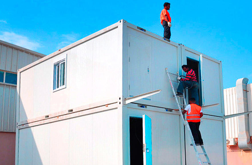 Bahrain Military District Camp Container Office