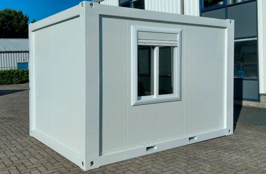 Dutch 10 ft welded container rental house