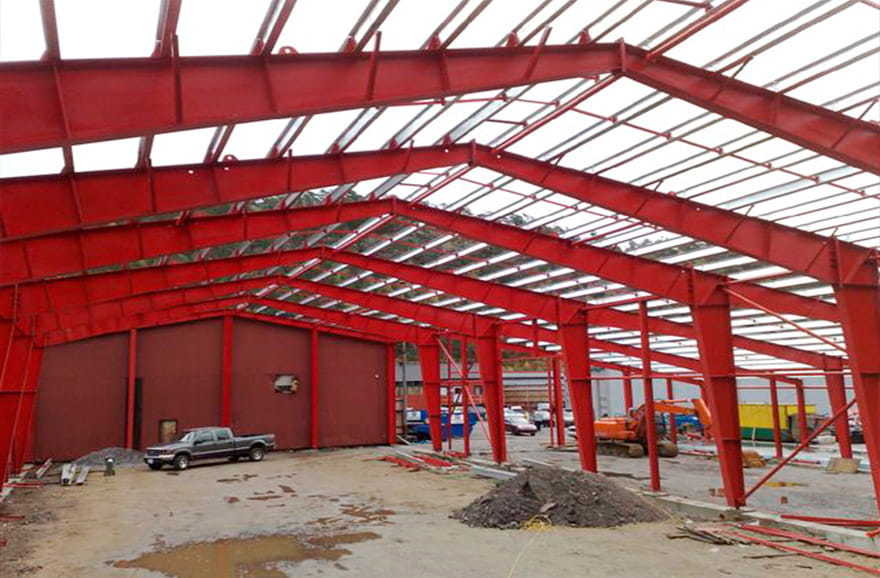 Norwegian steel structure warehouse