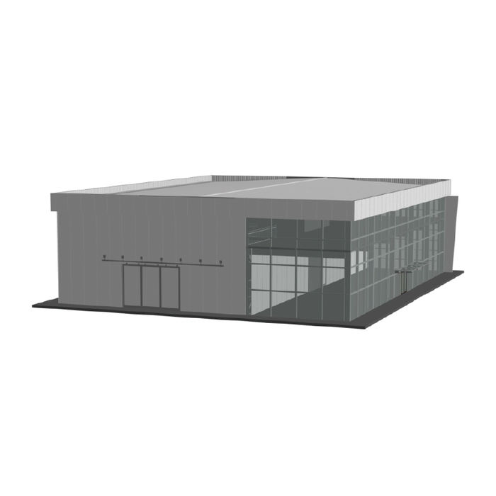 Hot-Selling Products For Steel Structure Building 1536m²