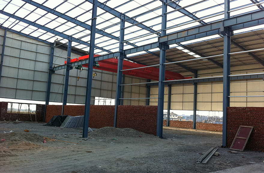 India Steel Structure Warehouse