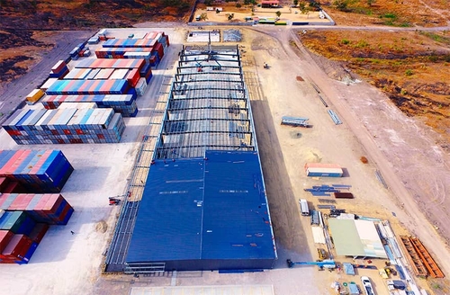 Papua New Guinea Steel Structure Warehouse