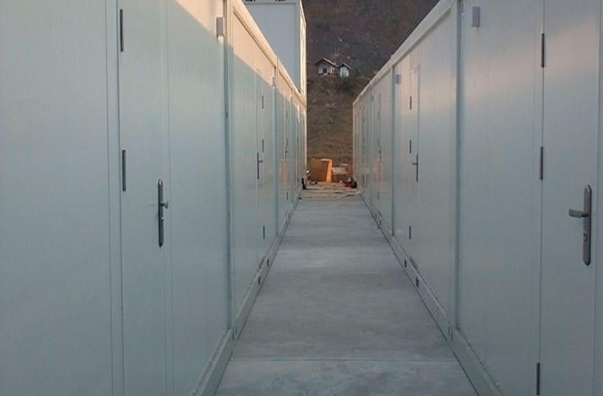 Workers' Dormitory in Laos Container Camp