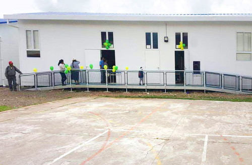 Multifunctional classroom of Peru double-C school